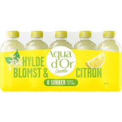Aqua d'Or Sparkles Hyldeblomst & Citron 0,3 L