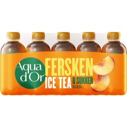 Aqua d'Or Ice Tea Fersken, sukkerfri 0,3 L