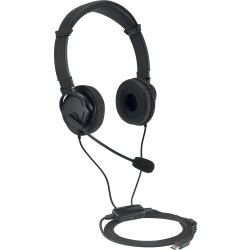 KENSINGTON Headset, Classic -EQ USB-C Mic Vol Ctrl