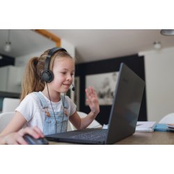 KENSINGTON Headset, Classic -EQ USB-C Mic Vol Ctrl