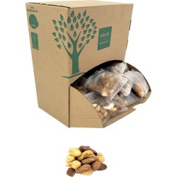 Økologisk Nøddemix, Cashews & Mandler, 50 x 10 g