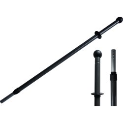 Teleskopskaft Ergo m/ kuglegreb, 100-180 cm,