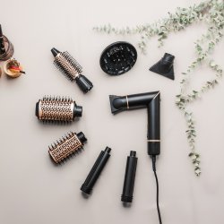 Hâws Beauty Delux Hot Air Styler, 8 hoveder, 1400W