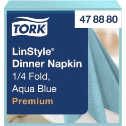 Tork Linstyle Middagsserviet, Isblå, 50 stk.