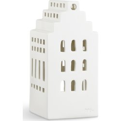 Kähler Urbania Lyshus Herregård H17cm, hvid