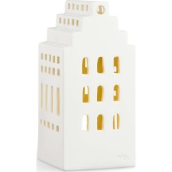Kähler Urbania Lyshus Herregård H17cm, hvid