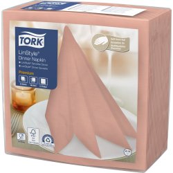 Tork Linstyle Middagsserviet, Koral, 50 stk.