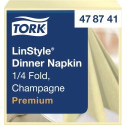 Tork Linstyle Middagsserviet, Champagne, 50 stk.