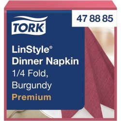 Tork Linstyle Middagsserviet, Bordeaux, 50 stk.
