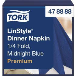 Tork Linstyle Middagsserviet, Mørkeblå, 50 stk.