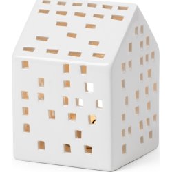 Kähler Urbania Lyshus Klassisk H9,5 cm, hvid