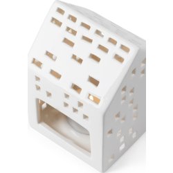 Kähler Urbania Lyshus Klassisk H9,5 cm, hvid