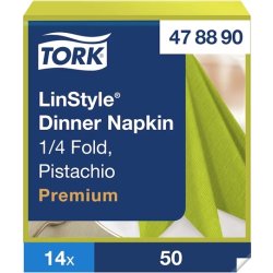 Tork Linstyle Middagsserviet, Pistacie, 50 stk.