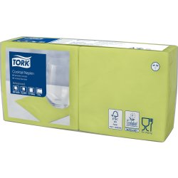 Tork Kaffeserviet, 2-lag, Lime, 200 stk.