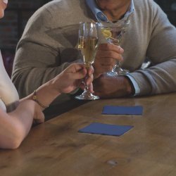 Tork Kaffeserviet, 2-lag, Mørkeblå, 200 stk.