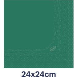 Tork Kaffeserviet, 2-lag, Mørkegrøn, 200 stk.