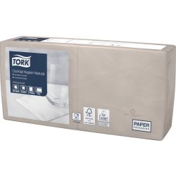 Tork Kaffeserviet, 2-lag, Natur, 200 stk.