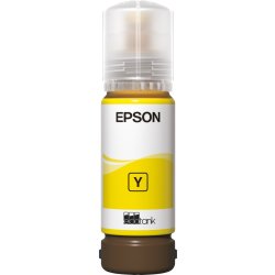 Epson 107 EcoTank blækpatron, gul, 70 ml