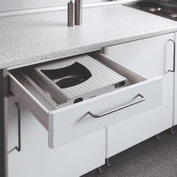 Graef Slicer UNA92 - bølget klinge, transportabel