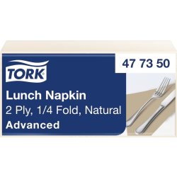 Tork Frokostserviet, 2-lag, Natur, 200 stk.