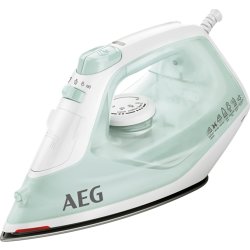 AEG Dampstrygejern - 2400 W, grøn/hvid