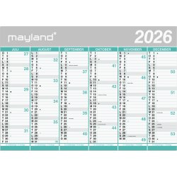 Mayland 26/27 Kæmpekalender, 2x6 mdr.