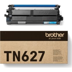 Brother TN627C lasertoner, cyan, 10.000 sider