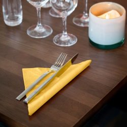 Tork Middagsserviet, 3-lag, Gul, 100 stk.