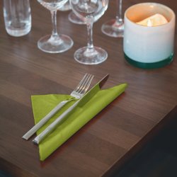 Tork Middagsserviet, 3-lag, Lime, 100 stk.