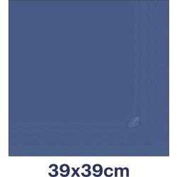 Tork Middagsserviet, 3-lag, Mørkeblå, 100 stk.