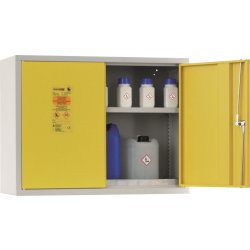 Kemivægskab t/vandskadelige stoffer, 800x300x600mm