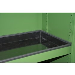 PE indsats til bundkar t/brand-kemiskab, 595x598mm