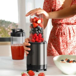 BLACK+DECKER Smoothie Blender 1000W, Rustfrit Stål