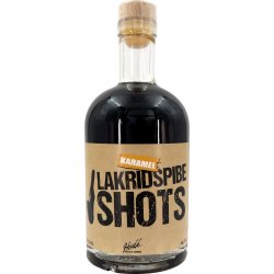 Lakridspibeshots Karamel, 16,4%, 70 cl