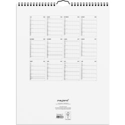 Mayland 26/27 Vægkalender, Black & White