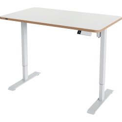 Leitz Ergo sidde-/ståbord 120x70 cm, hvid