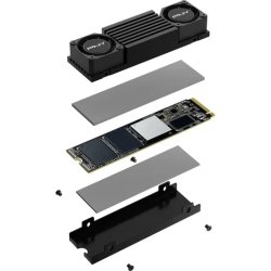 PNY Krypteret Hukommelseskort- CS3150 - 2 TB - SSD