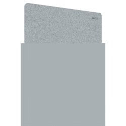 Leitz bordskærmvæg højdejust. 60x70cm, grå