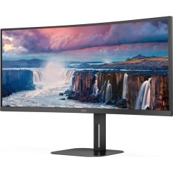 AOC skærm - 34", CU34V5C - 3440x1440 UWQHD 100Hz