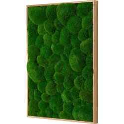 Pudemosbillede, 50x70 cm, m/egetræsramme