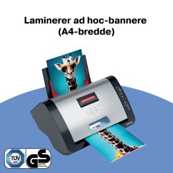 GBC Lamineringsmaskine Velocity-A4 semi-auto