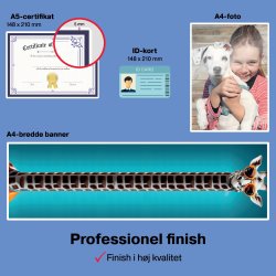 GBC Lamineringsmaskine Velocity-A4 semi-auto