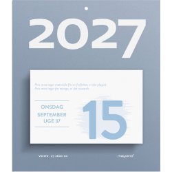 Mayland 2027 Afrivningskalender, humør