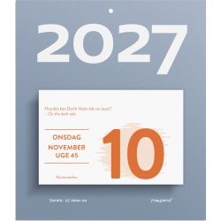 Mayland 2027 Afrivningskalender, humør