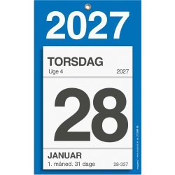 Mayland 2027 Afrivningskalender, kontor