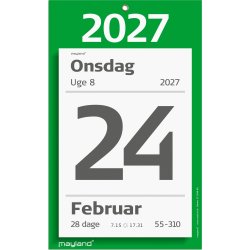 Mayland 2027 Afrivningskalender, kæmpe