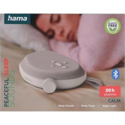 Hama Højttaler Calm, Lyde til Søvn & Afslapning