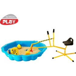NORDIC PLAY Gravemaskine, gul