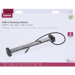 Hama Dockingstation USB-C 12 Porte