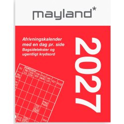 Mayland 2027 Broderikalender